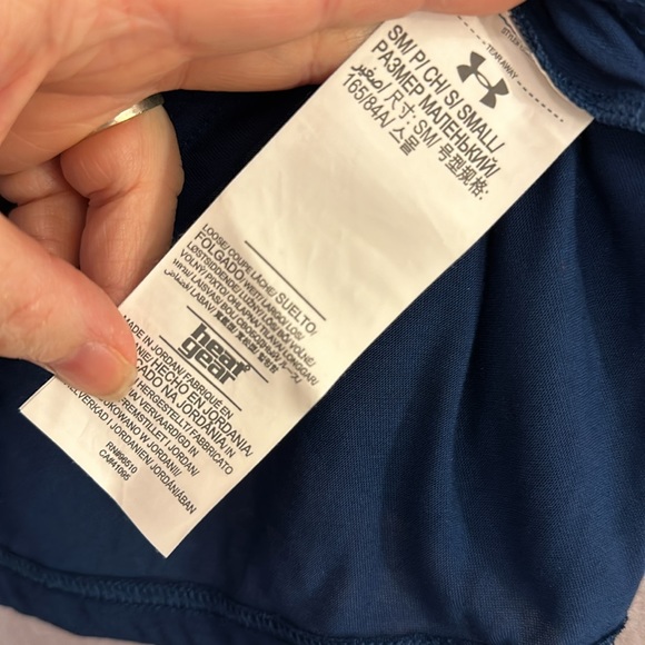 Men’s Under Armour Navy Tee - Picture 3 of 3